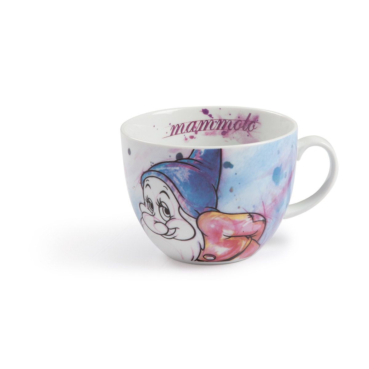 Disney 7 Dwarfs set of 3 cappuccino cups, porcelain in gift packaging