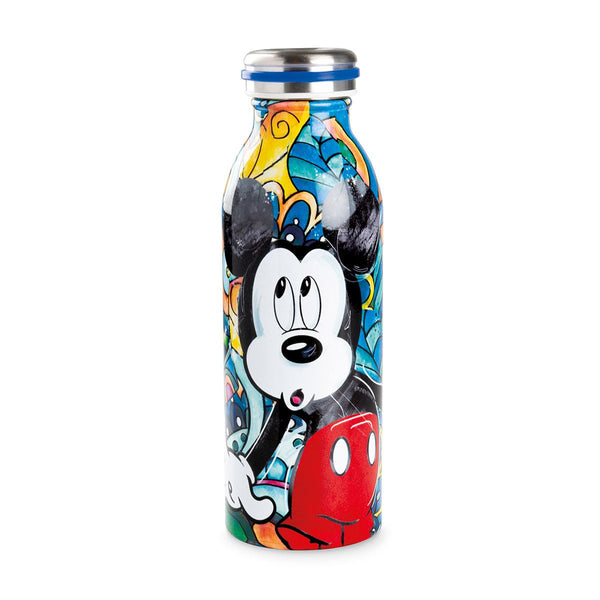 Disney Thermosflasche Mickey Mouse - 500 ml, Edelstahl in Geschenkverpackung