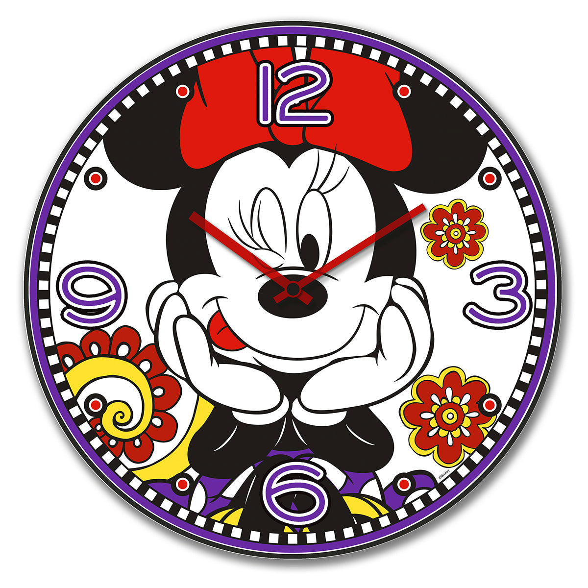 Disney Minnie Mouse Wanduhr 50cm