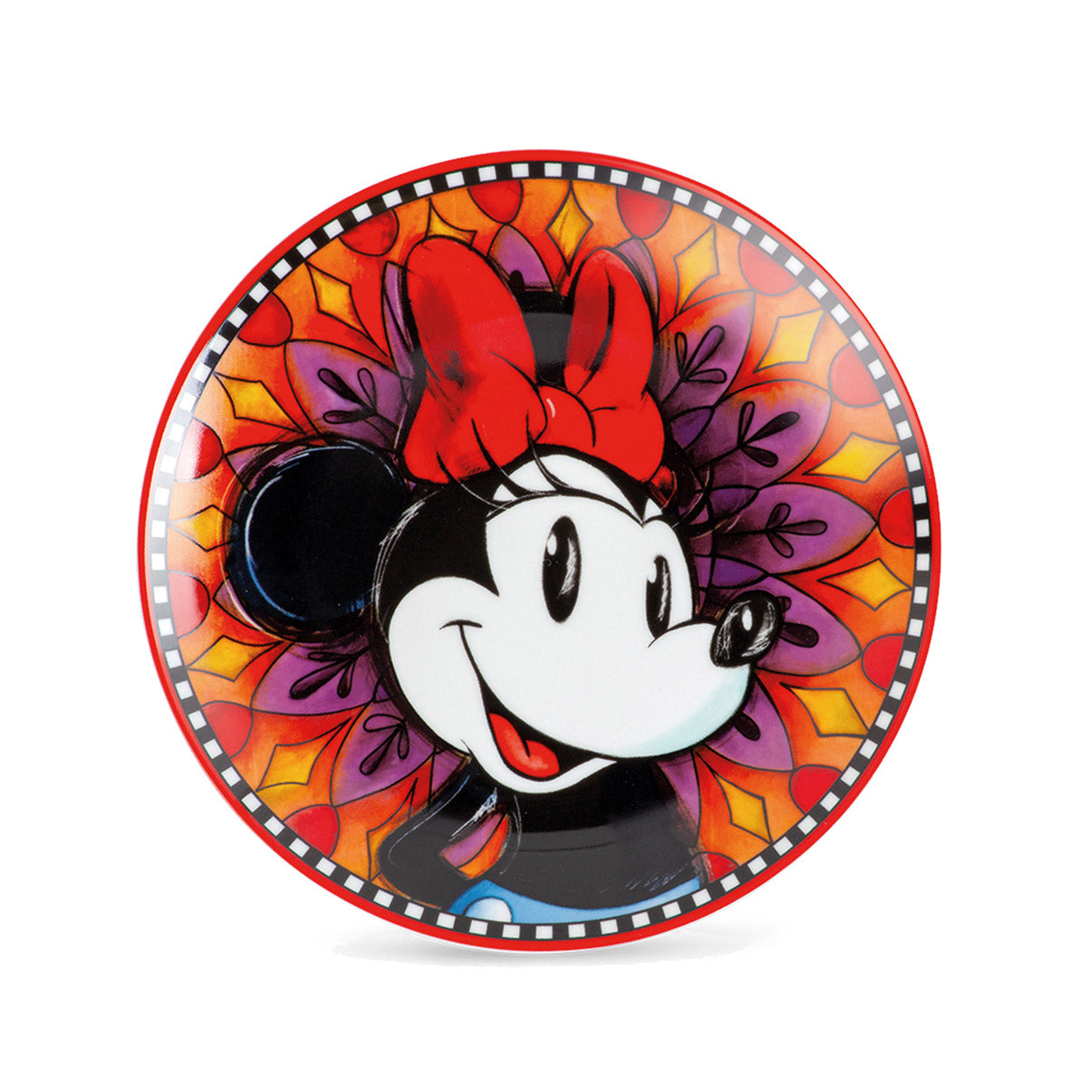 Teller Minnie Porzellan mehrfarbig 6tlg.