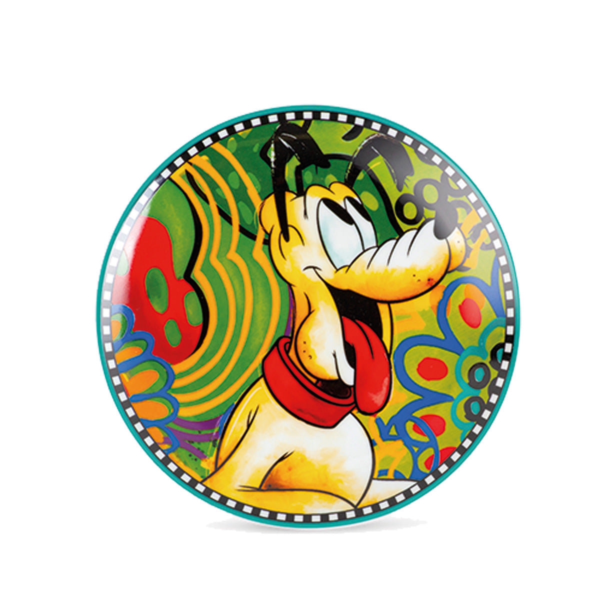 Teller Pluto Porzellan mehrfarbig 6tlg.