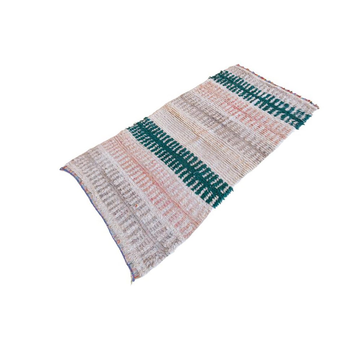 Marokkaans Berber tapijt van zuivere wol 87 x 176 cm