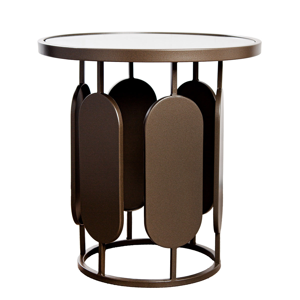 Beistelltisch Zulu Metall anthrazitfarben