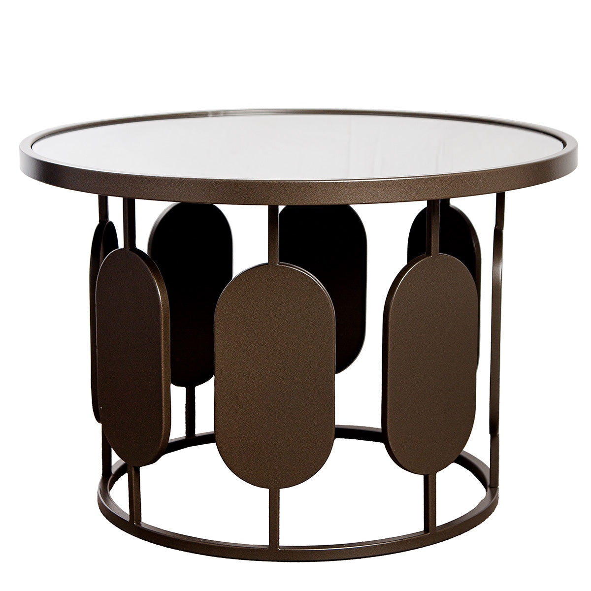 Beistelltisch Zulu Metall anthrazitfarben