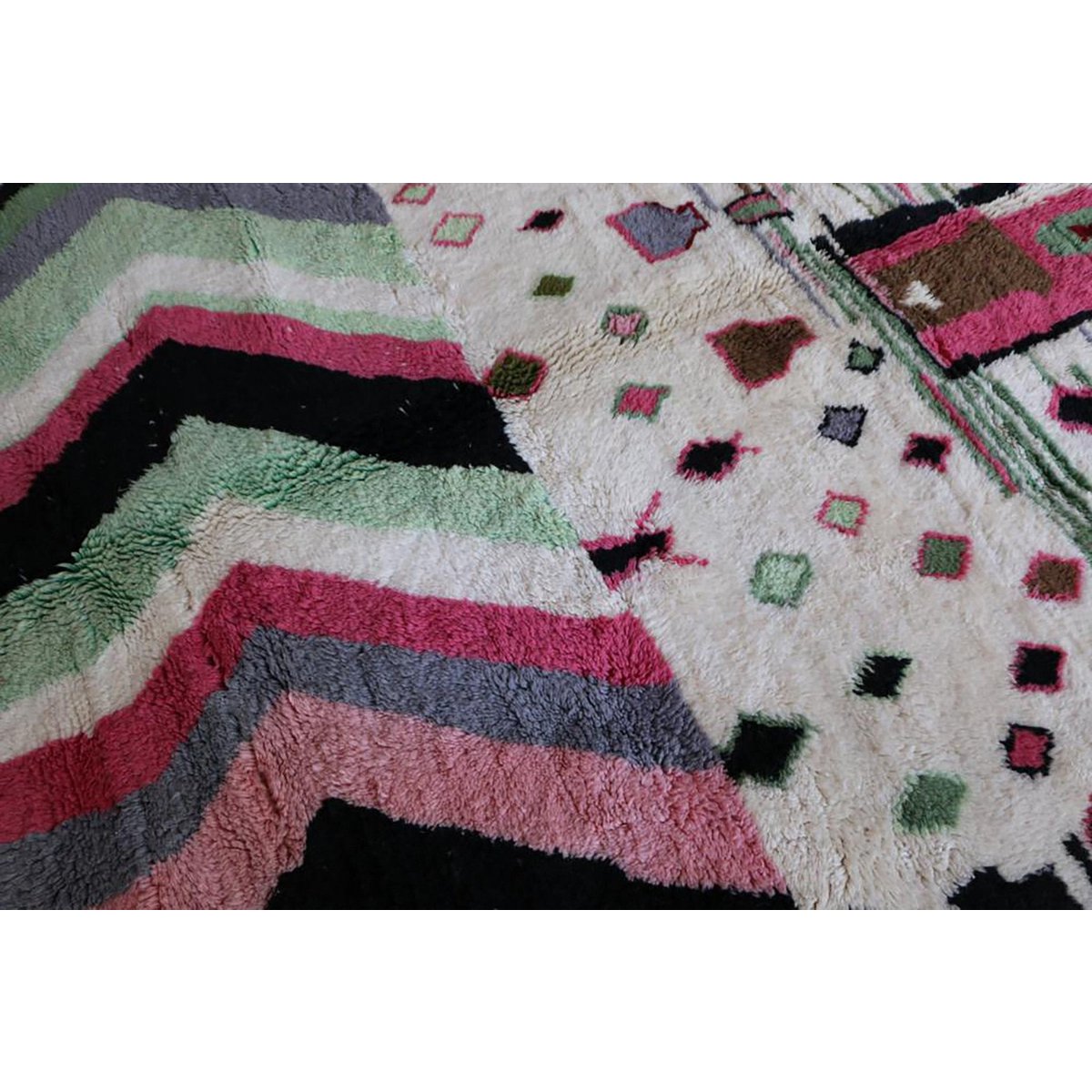 Marokkaner Berber Teppich reine Wolle 203 x 292 cm