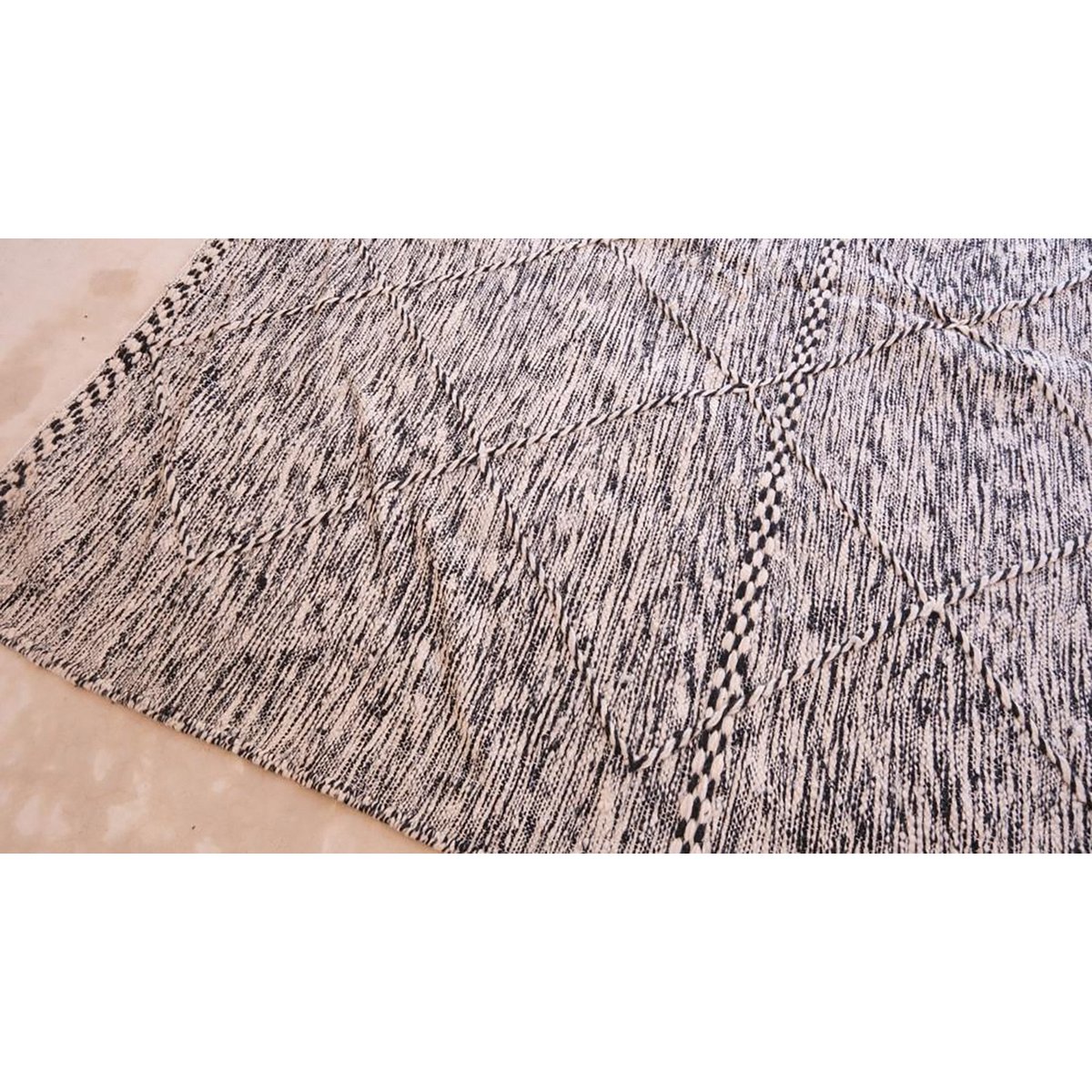 Marokkaner Berber Kilim Teppich reines Woll 206 x 338 cm