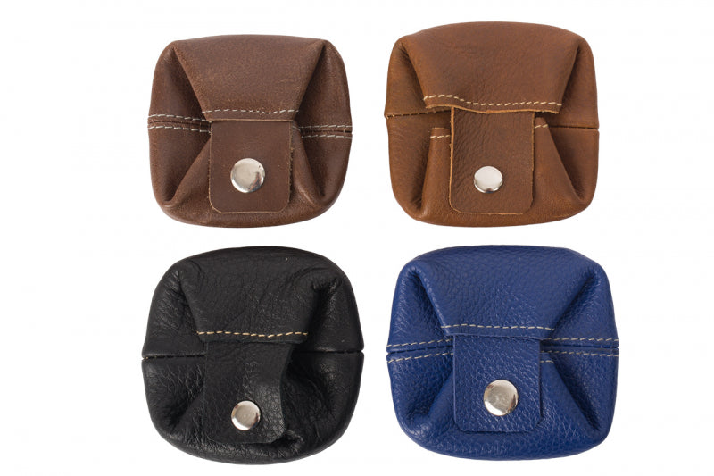 Münzbörse CoinBuddy – Schüttelbörse aus Echtleder