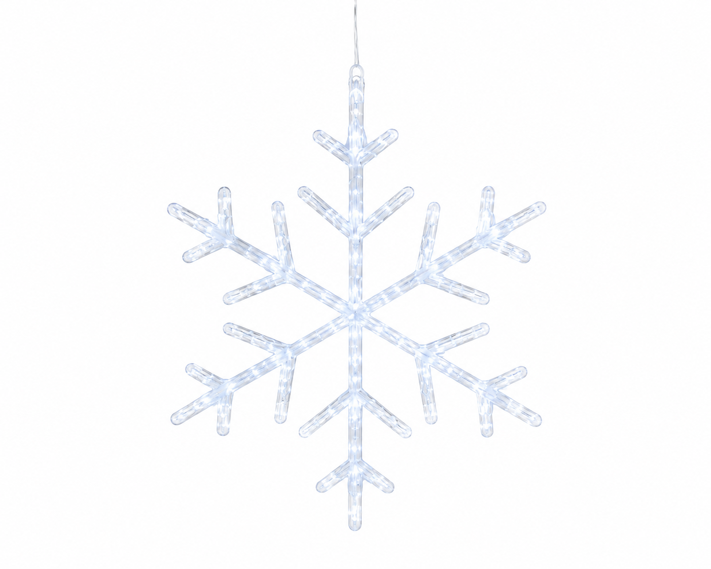 LED Schneeflocke Frostlicht kaltweiß 40 LEDs für Innen und Außen