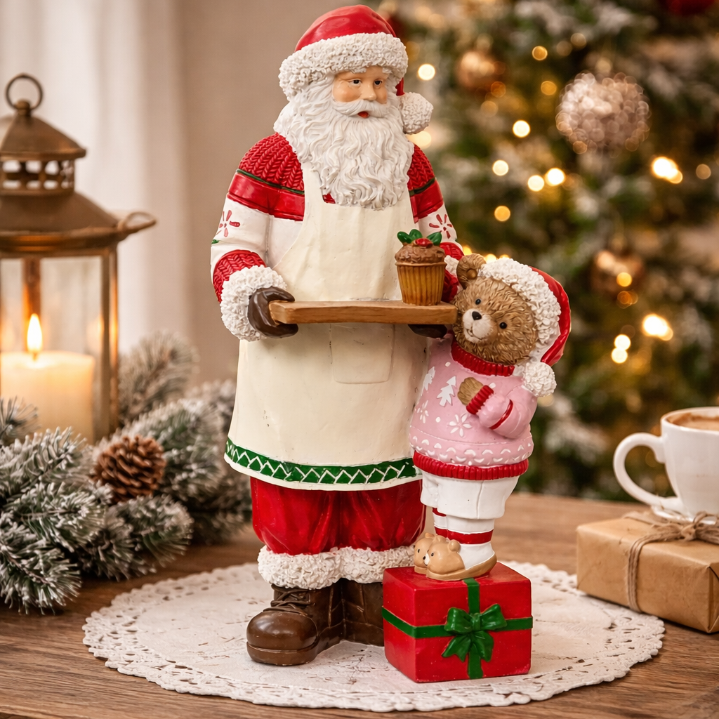 Noel Bäckerei Weihnachtsmann Figur