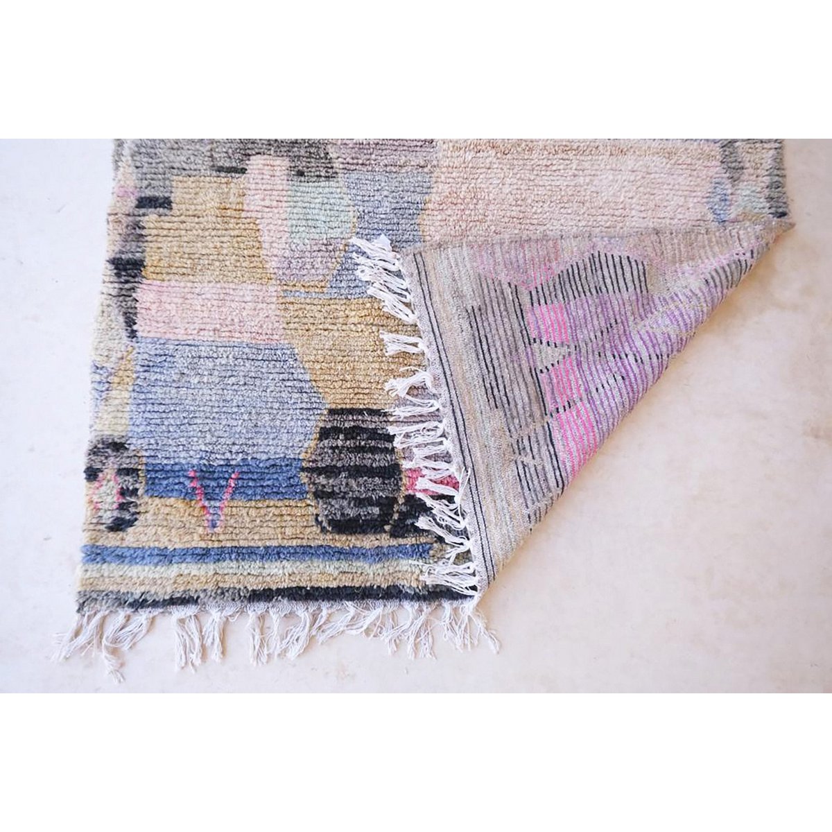 Marokkaner Berber Teppich reiner Wolle 173 x 244 cm