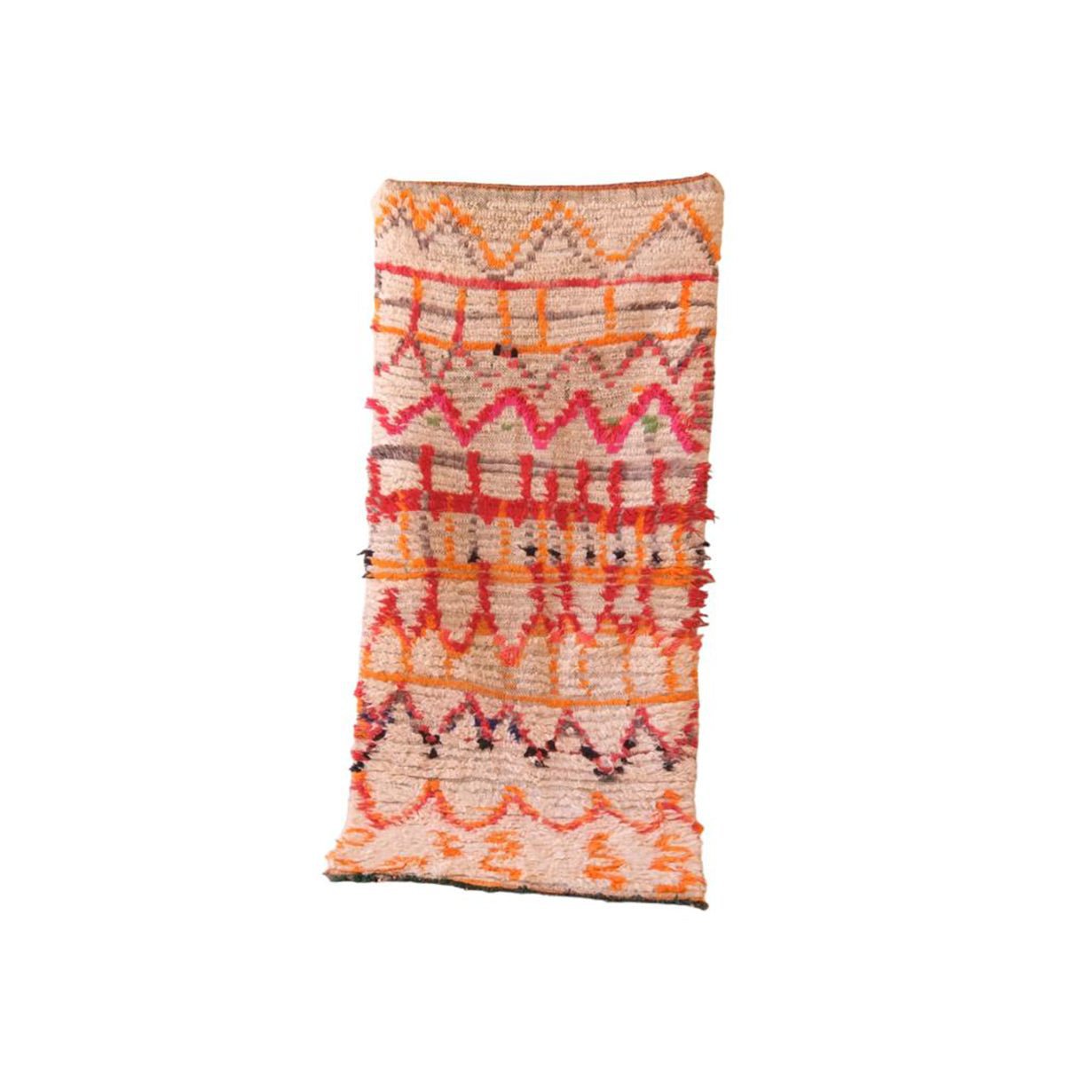 Marokkanischer Berber Teppich reine Wolle 80 x 186 cm