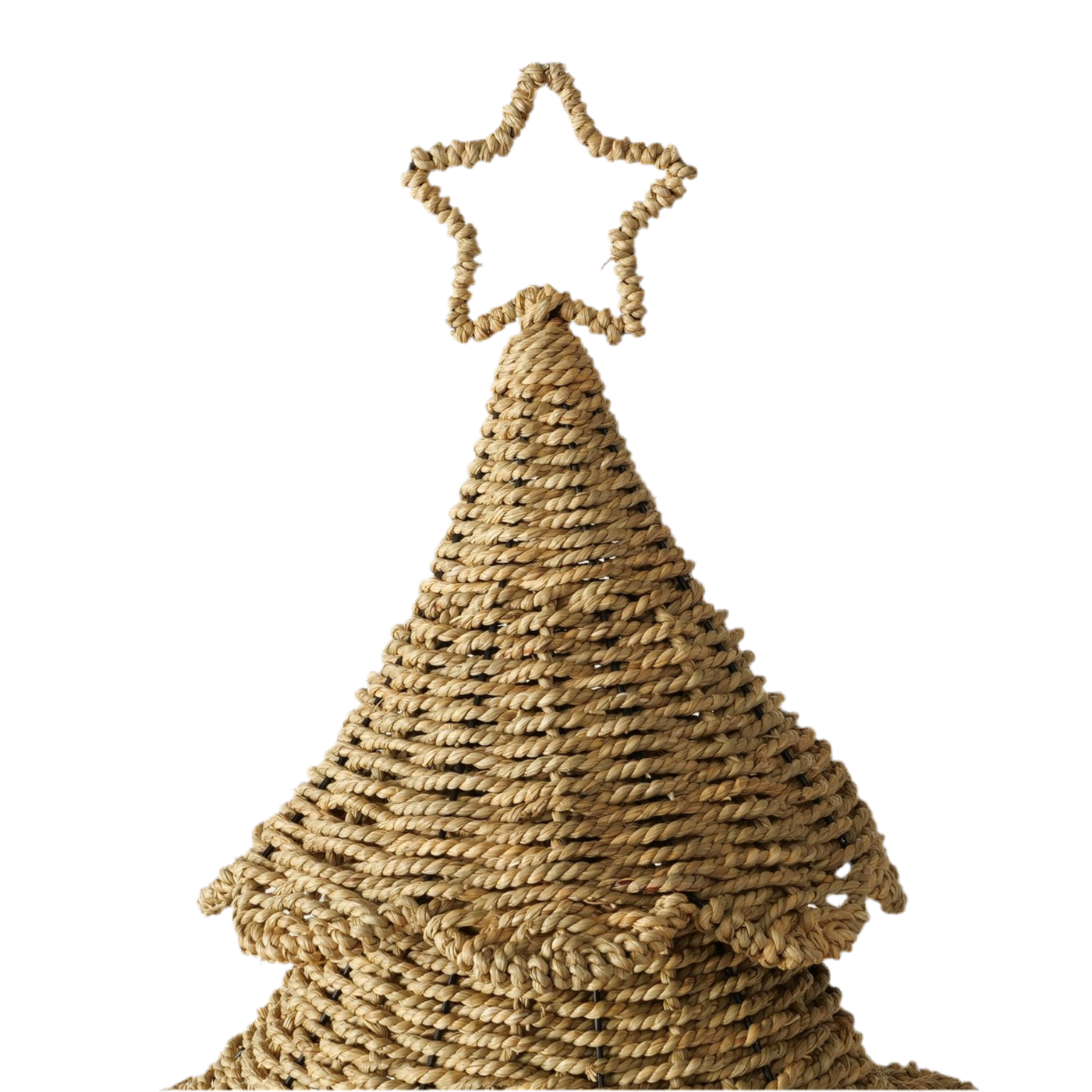 Dekoaufsteller Antonella im 2er-Set – Handgefertigter Weiden-Weihnachtsbaum 180cm