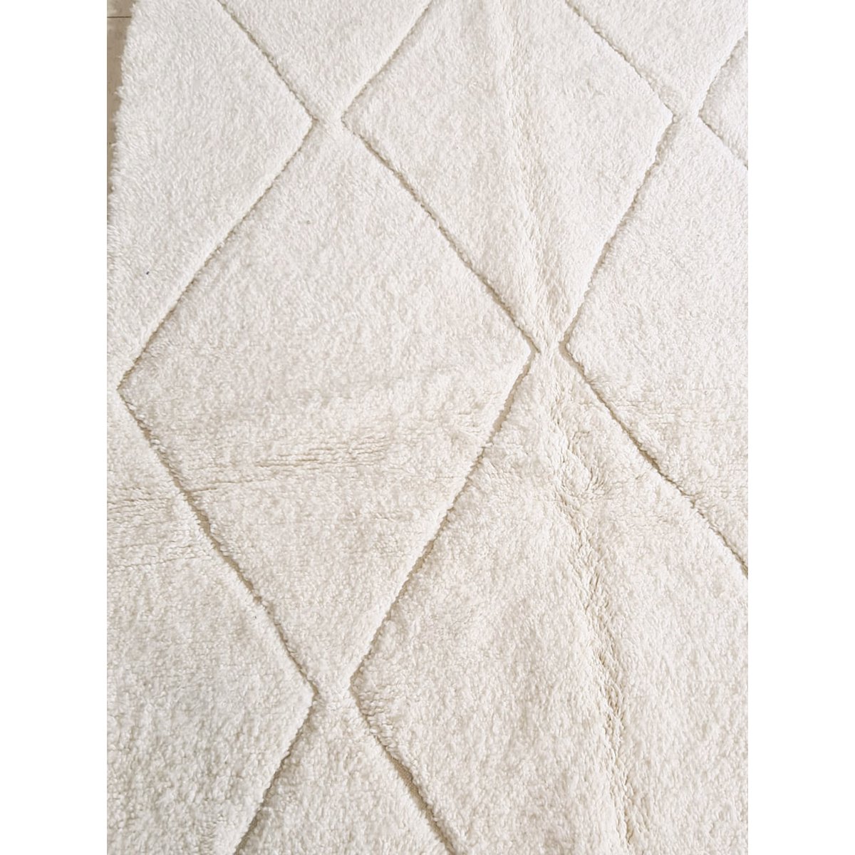 Berberteppich Beni Ouarain reine Wolle 153 x 264 cm