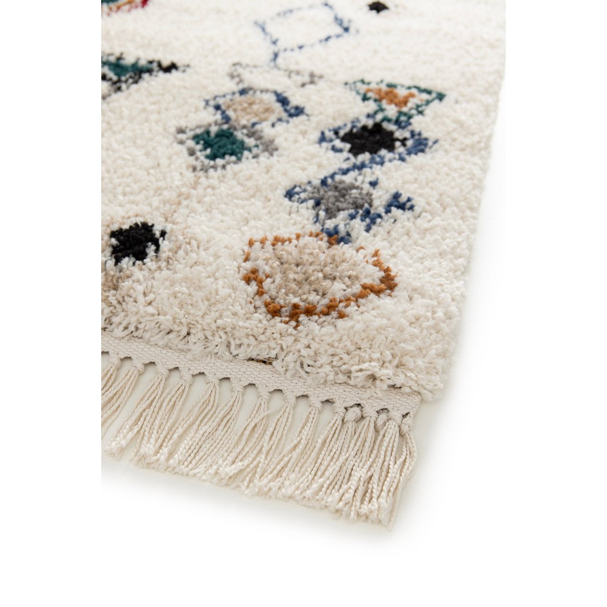 Ethnischer Teppich mit Rand inspirieren Beduine Mogador