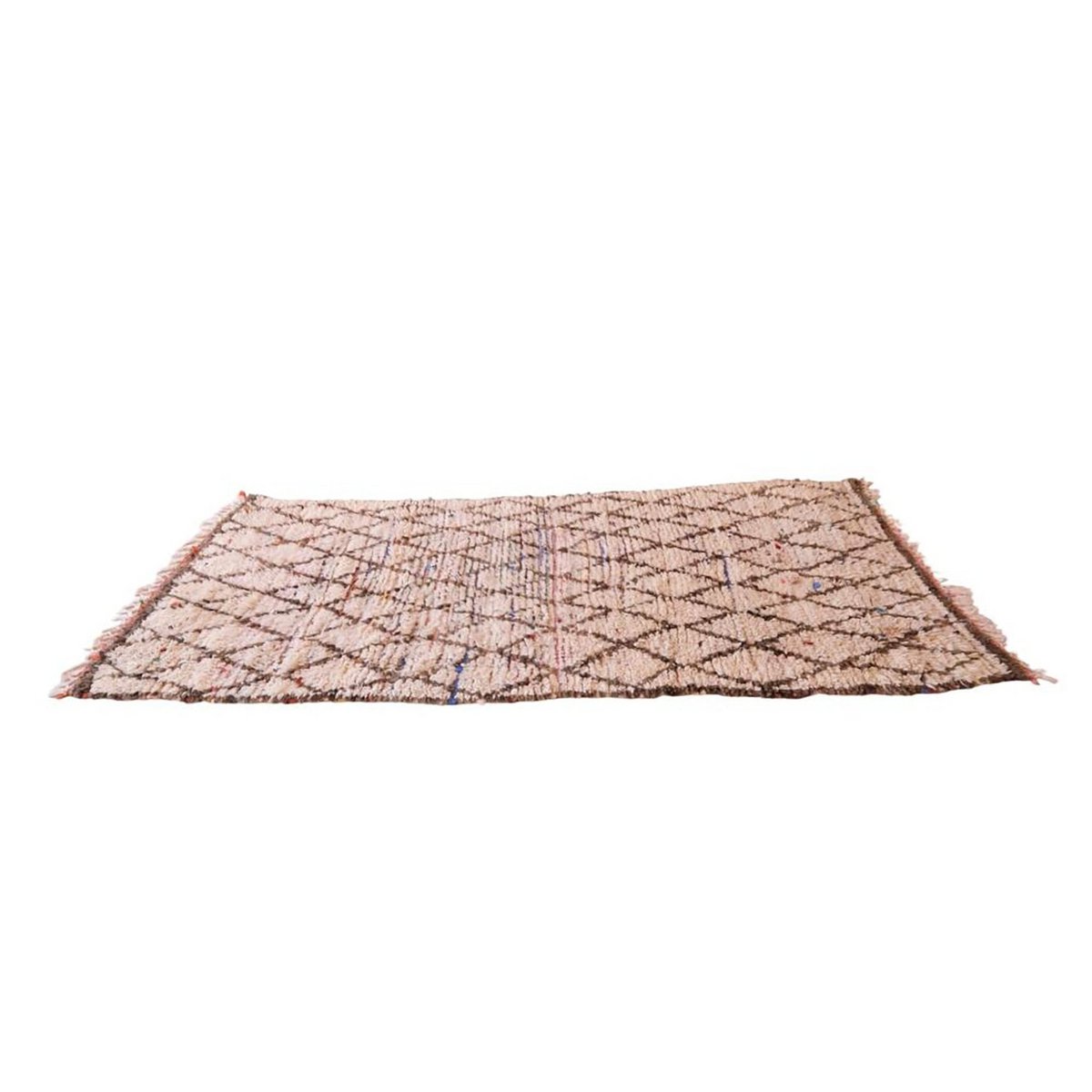 Marokkaner Berber Teppich reines Woll 103 x 230 cm