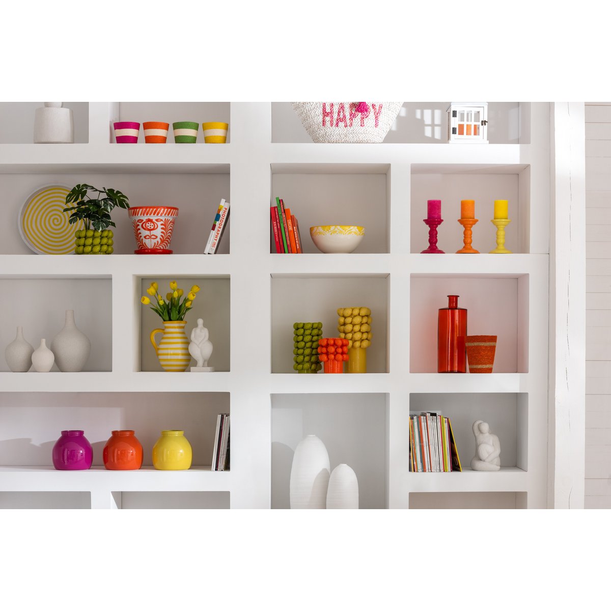 J-Line Vase Lime Cover Keramik Grün