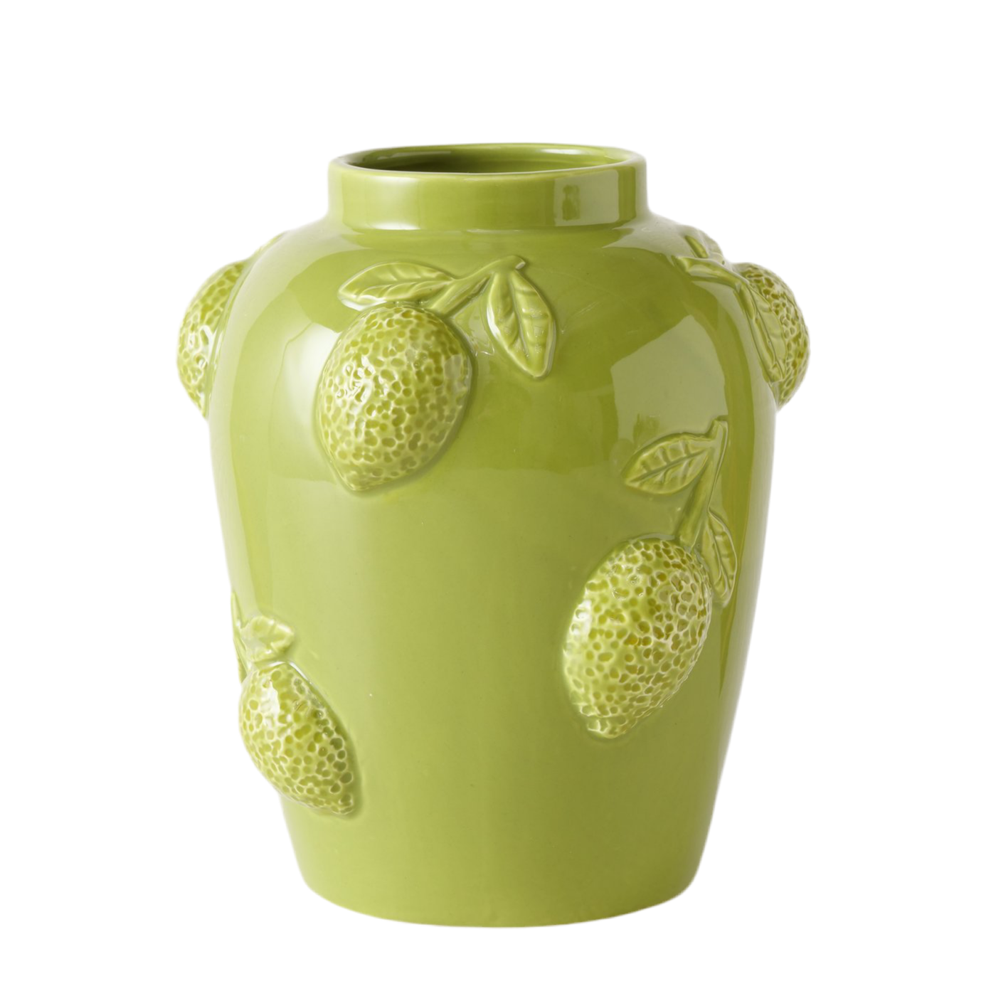 Vase Limette Keramik Grün