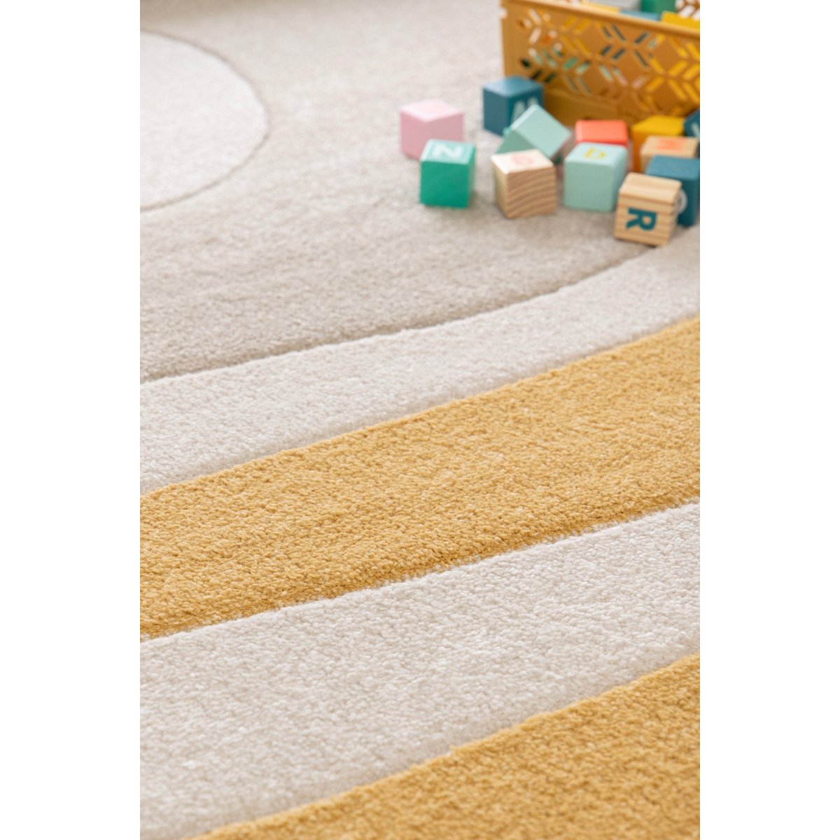 Weicher und resistenter Kinder Teppich Teddy