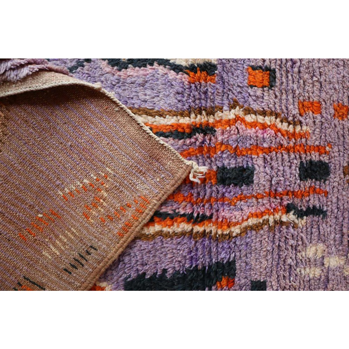 Berber Wolle reiner Spurteppich 73 x 319 cm