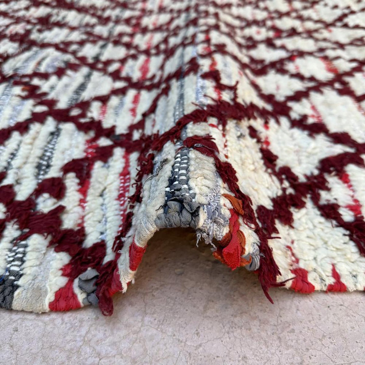 Marokkaner Berber Teppich reines Woll 97 x 177 cm