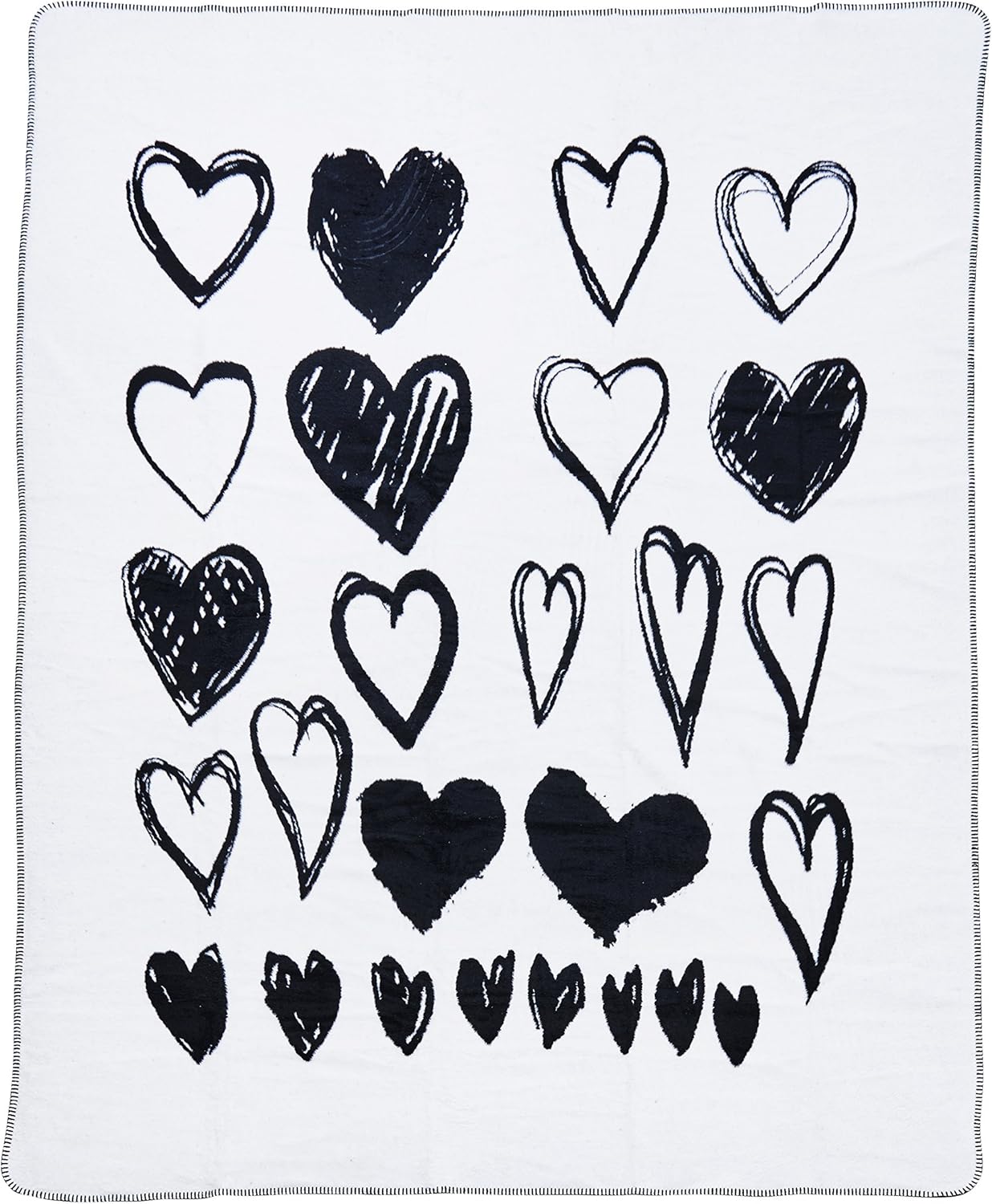 Flauschige Wohndecken in stilvollen Mustern 150x200 cm