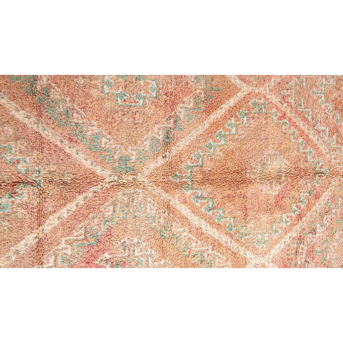 Marokkaner Berber Teppich reine Wolle 174 x 338 cm