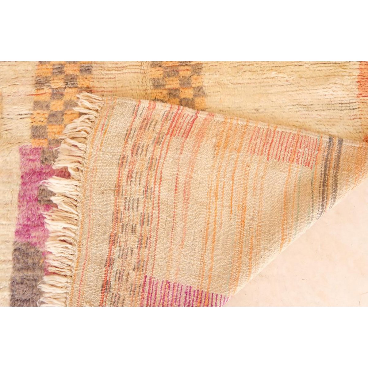 Marokkaans Berber tapijt van zuivere wol 147 x 223 cm