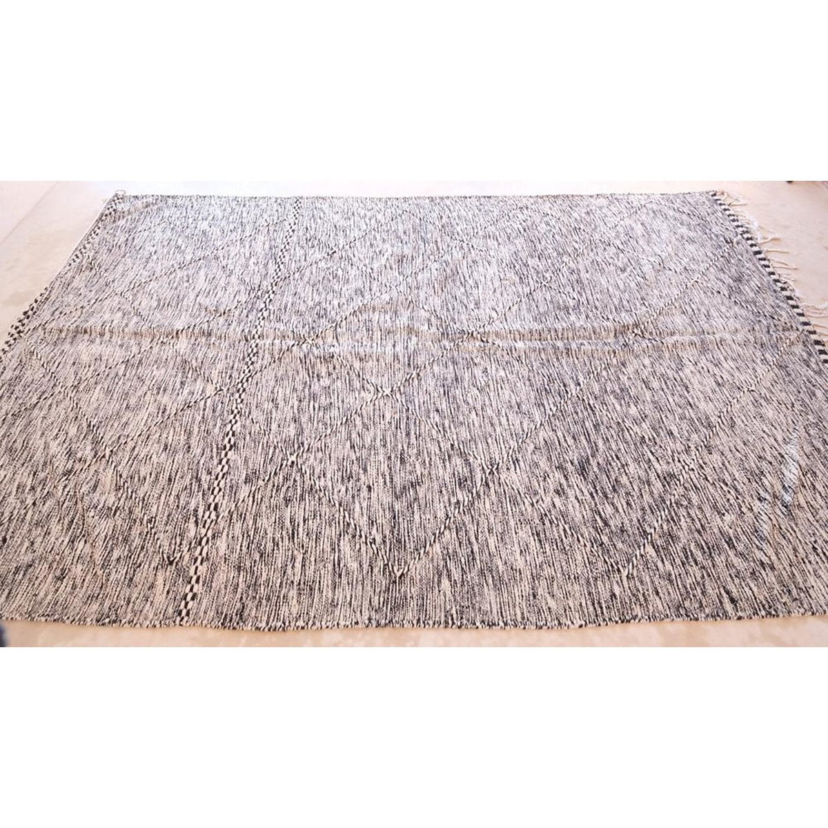 Marokkaner Berber Kilim Teppich reines Woll 206 x 338 cm