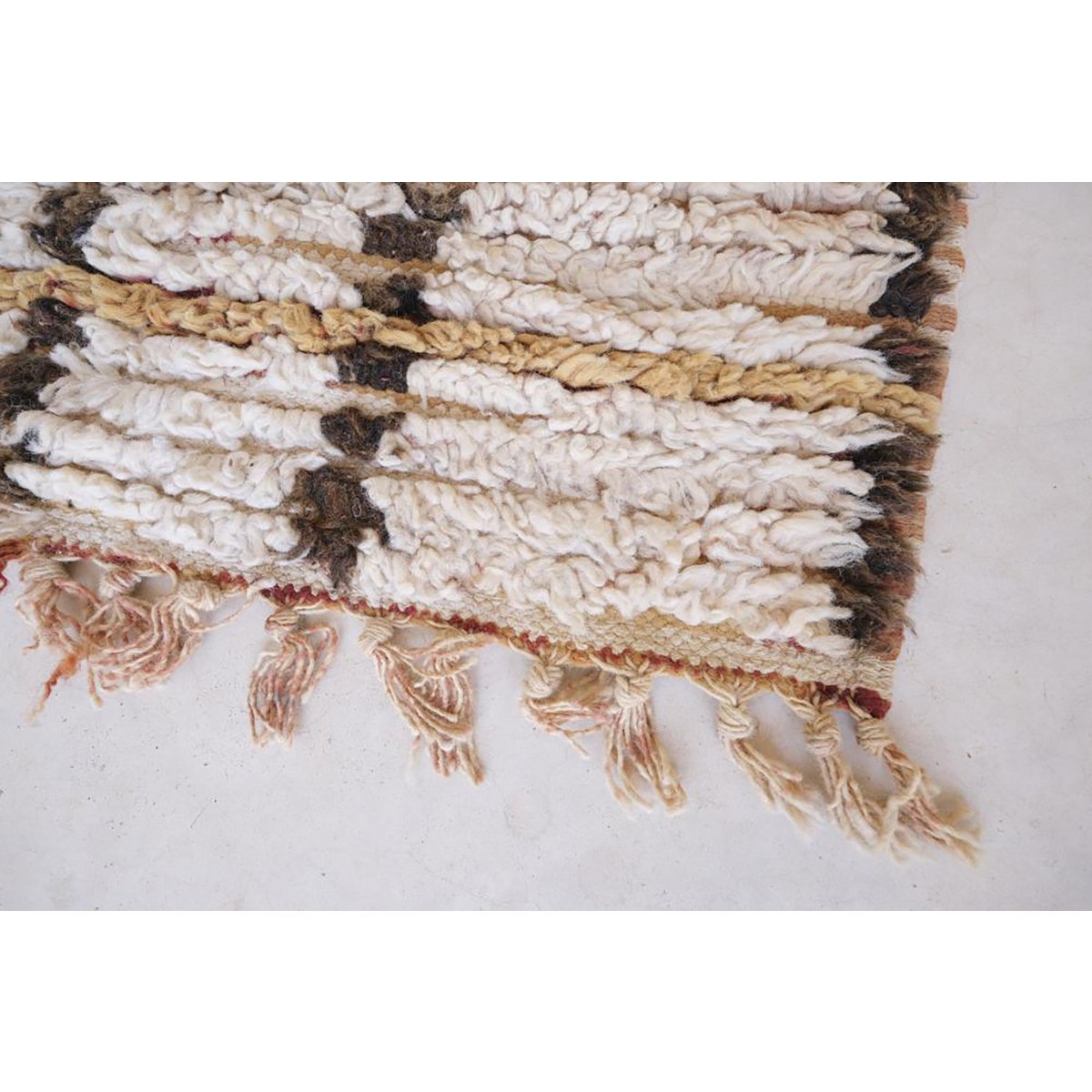 Vintage Berber Korridor Teppich 94 x 338 cm