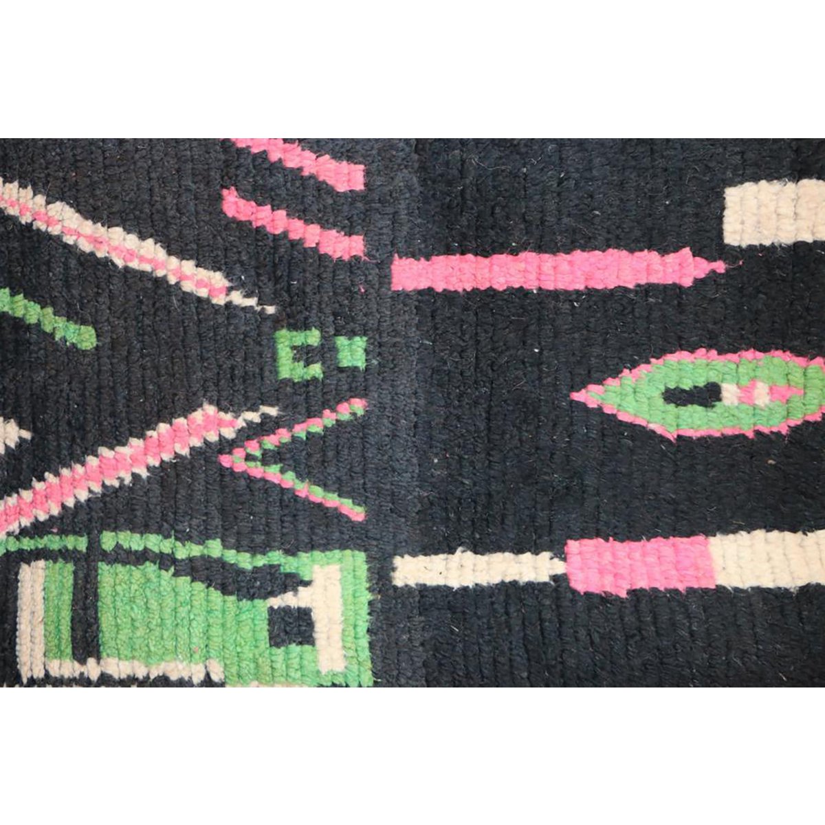 Berber Wolle reiner Spurteppich 74 x 344 cm