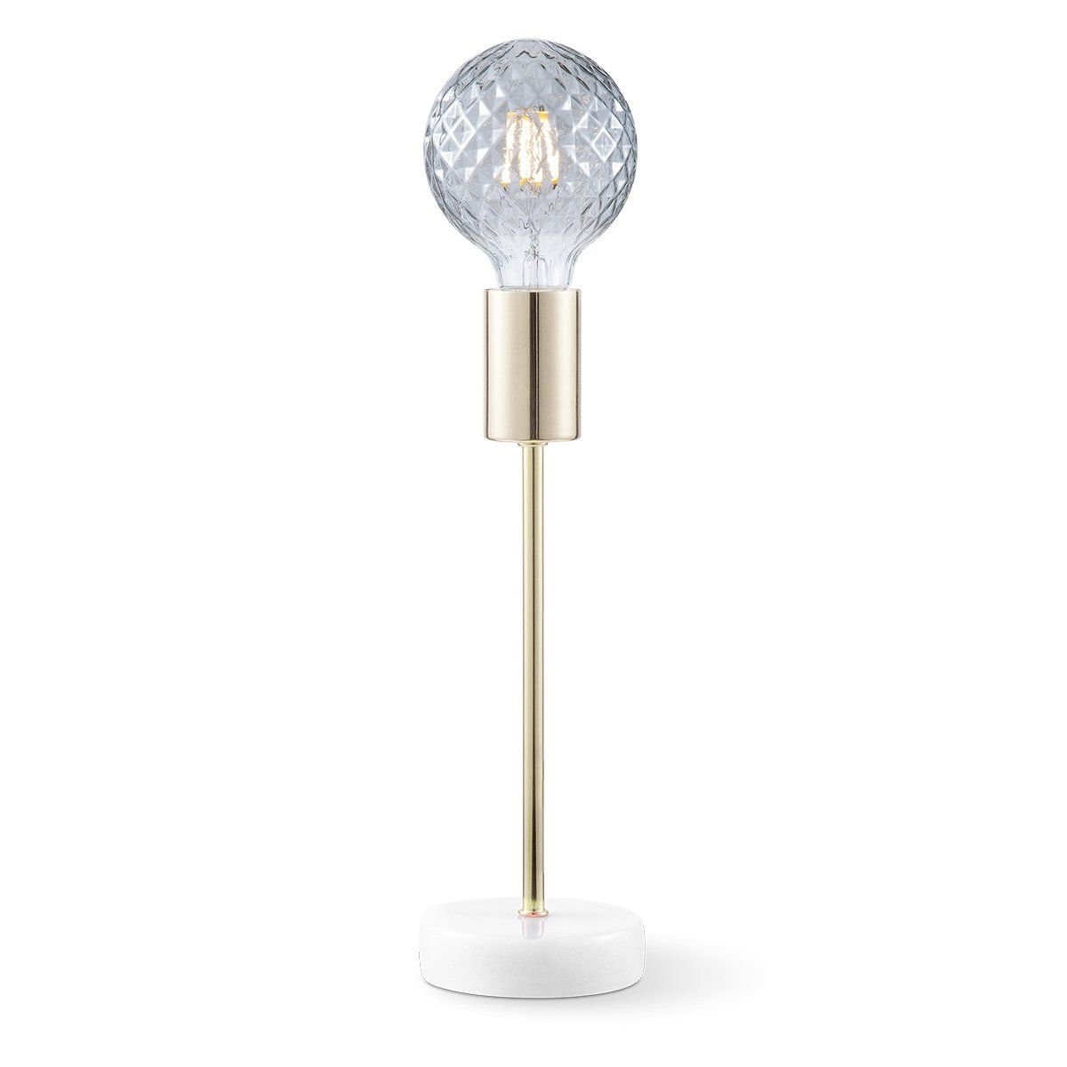 Cava tafellamp – Brons – 10/10/38 cm Bedlamp – Marmer