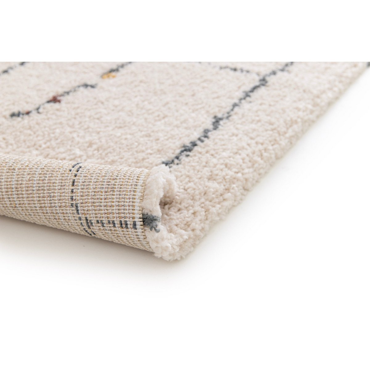 Lange Haarteppiche moderne moderne und voluminöse Teleia modernes Design