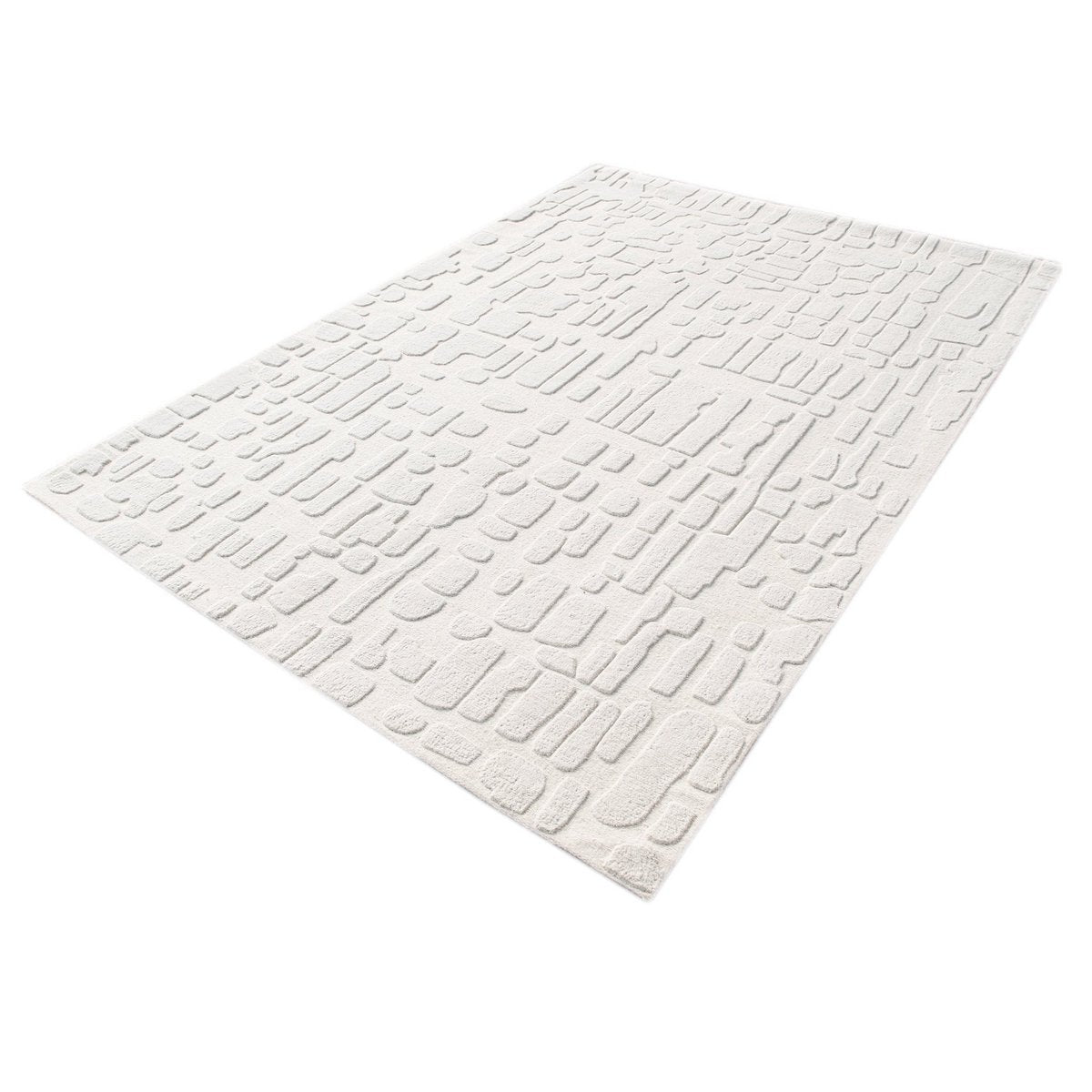 Hauptsächlich Megeve 3D Effekt natürlicher Wollteppich