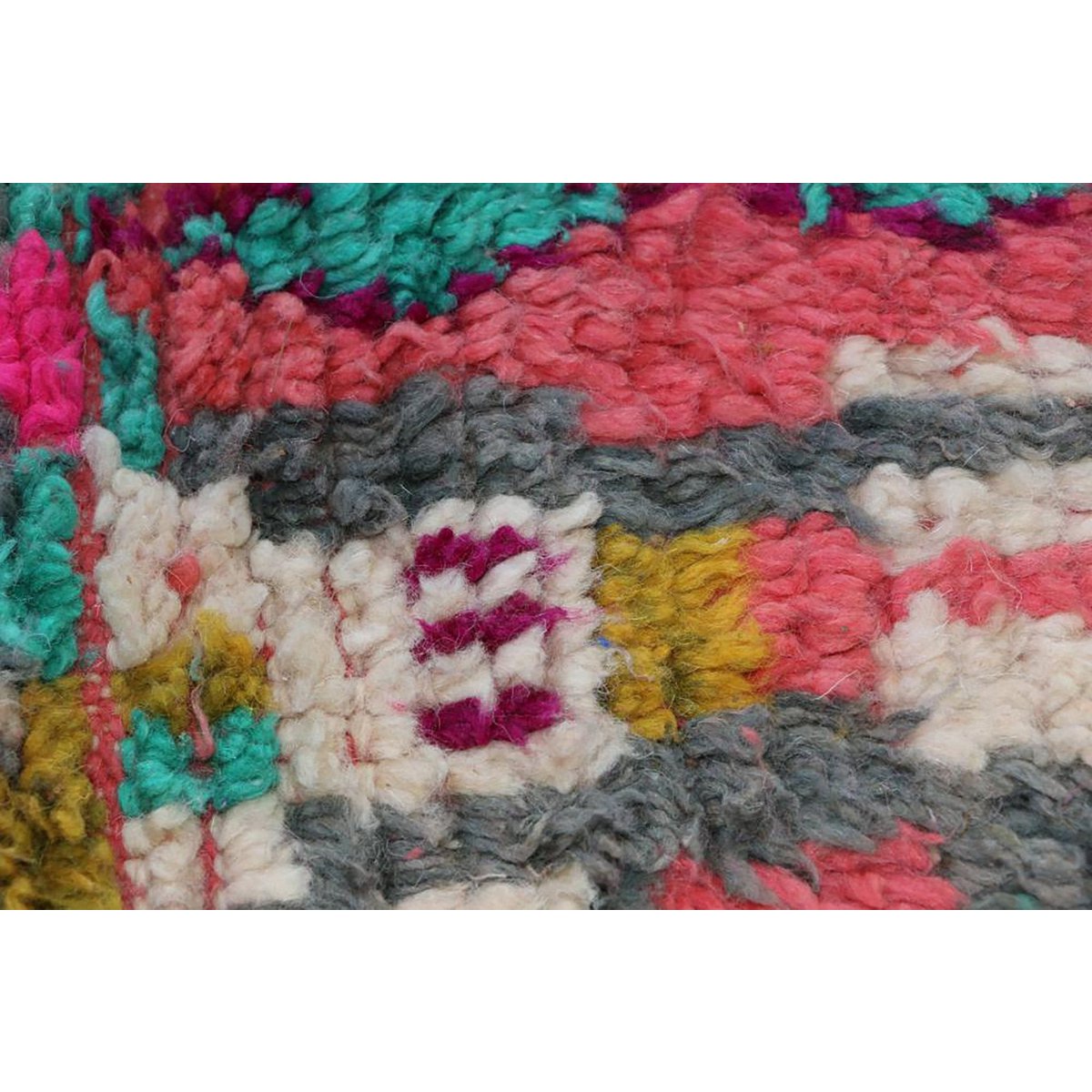 Marokkaner Berber Teppich reine Wolle 139 x 247 cm