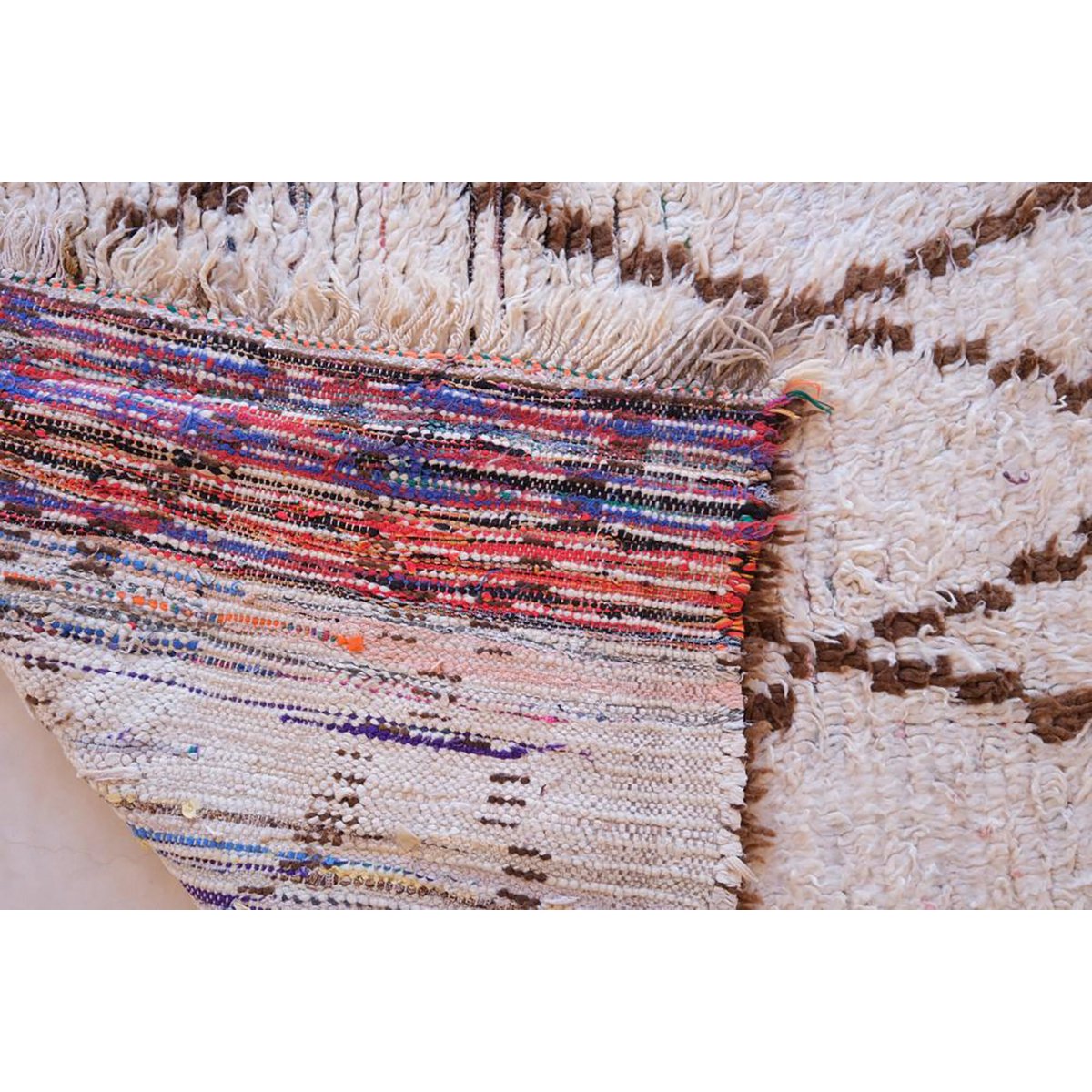 Marokkaner Berber Teppich reines Woll 98 x 278 cm