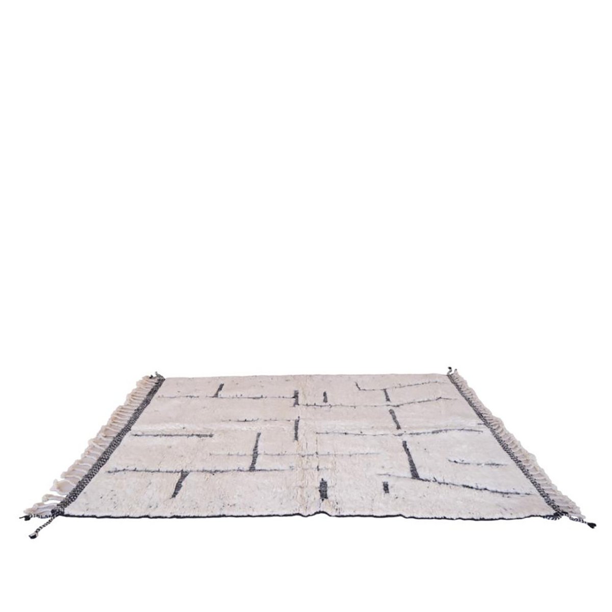 Marokkaner Berber Teppich reines Woll 152 x 244 cm