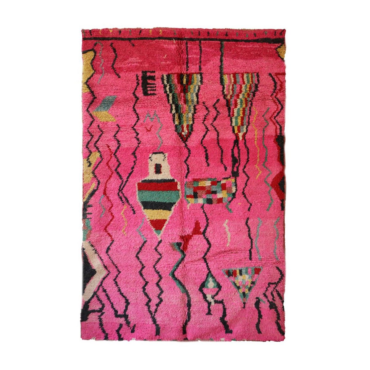 Marokkanische Wolle Berber Teppich 171 x 261 cm