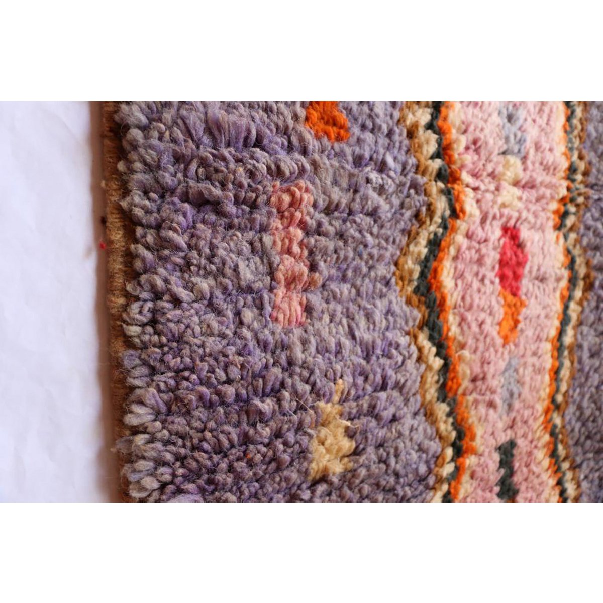 Berber Wolle reiner Spurteppich 73 x 319 cm