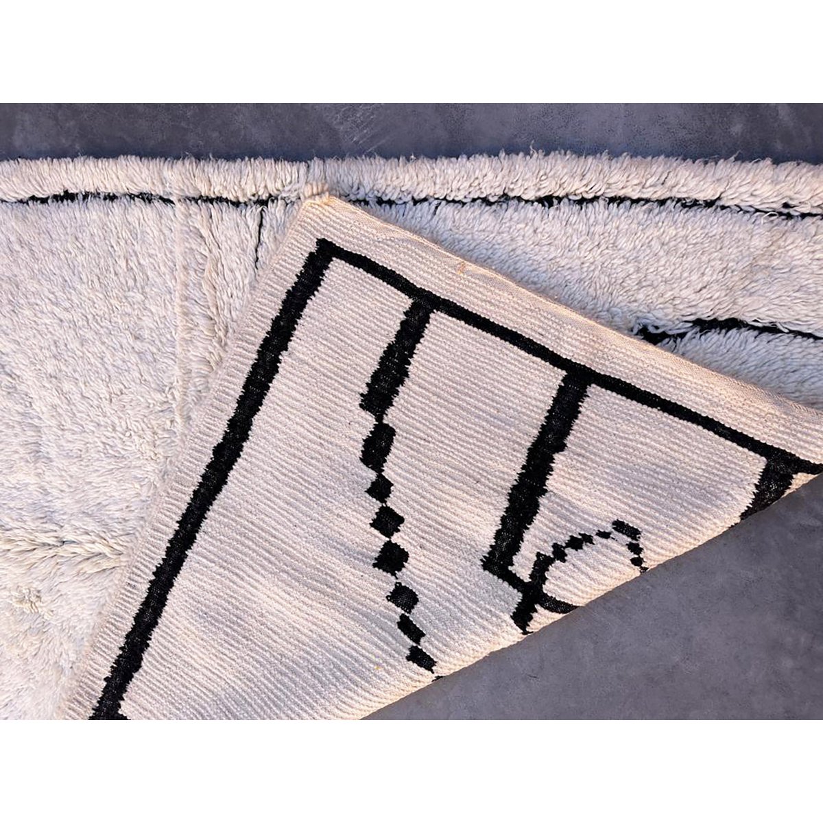 Berber wollen tapijt van Marmoucha 148 x 200 cm