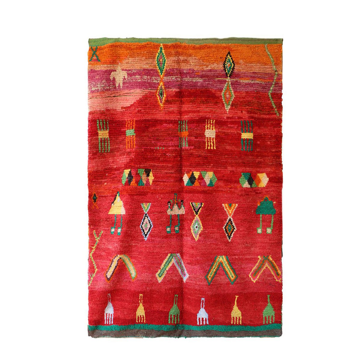 Marokkaans Berber tapijt van zuivere wol 177 x 262 cm