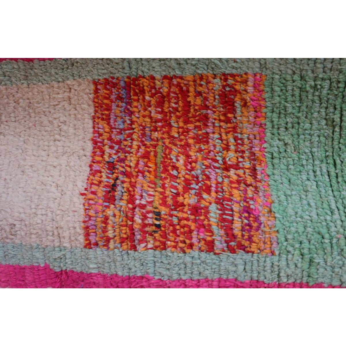 Marokkaner Berberkorridor Teppich reines Woll 71 x 351 cm - verkauft