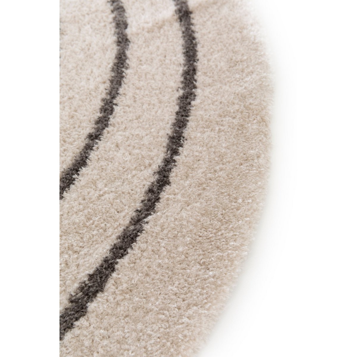 Recycelter Polyester -Ovalteppich Calypso