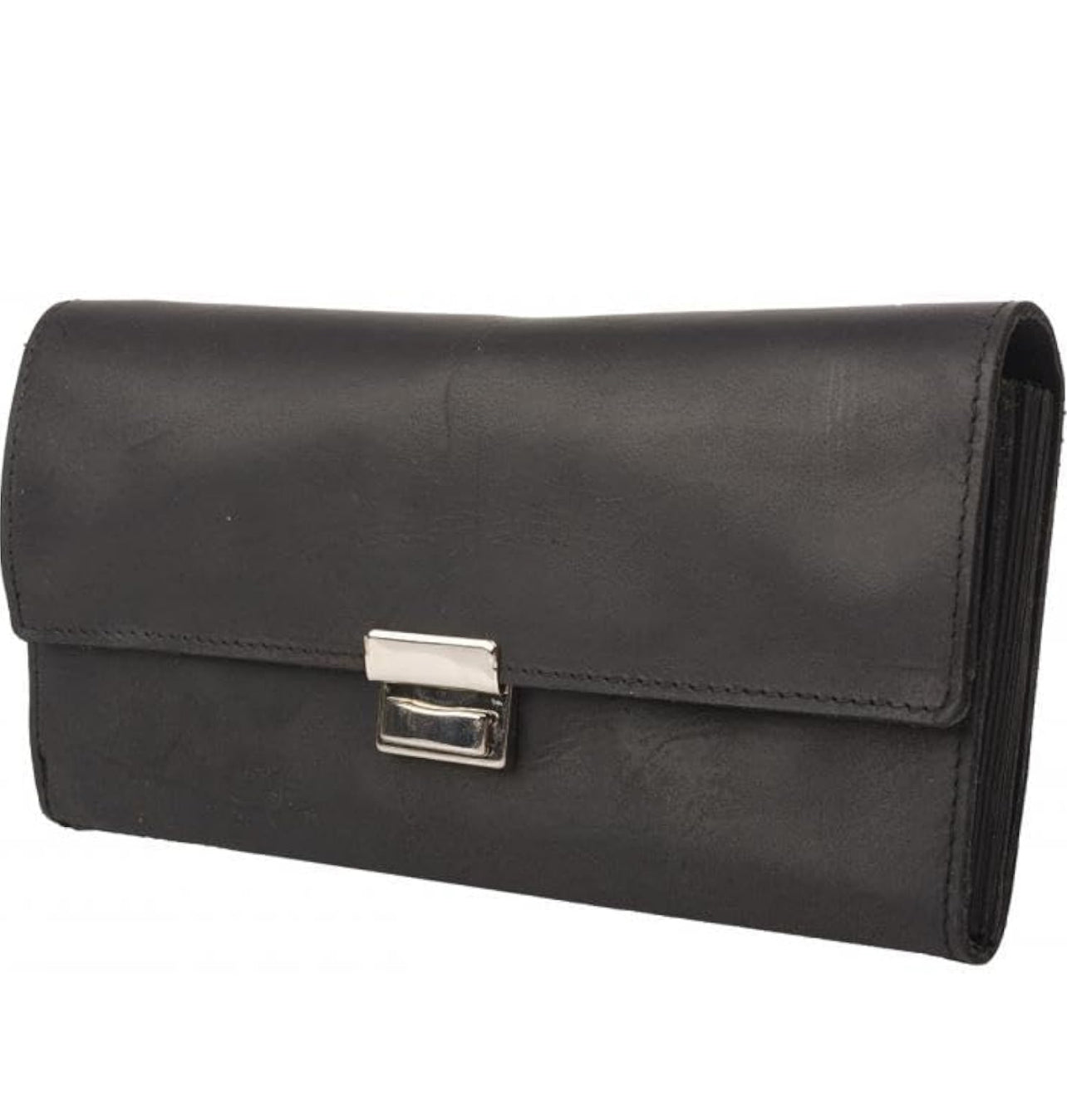 Professionelle Kellner Geldbörse aus Hunter Leder in Hellbraun und Schwarz