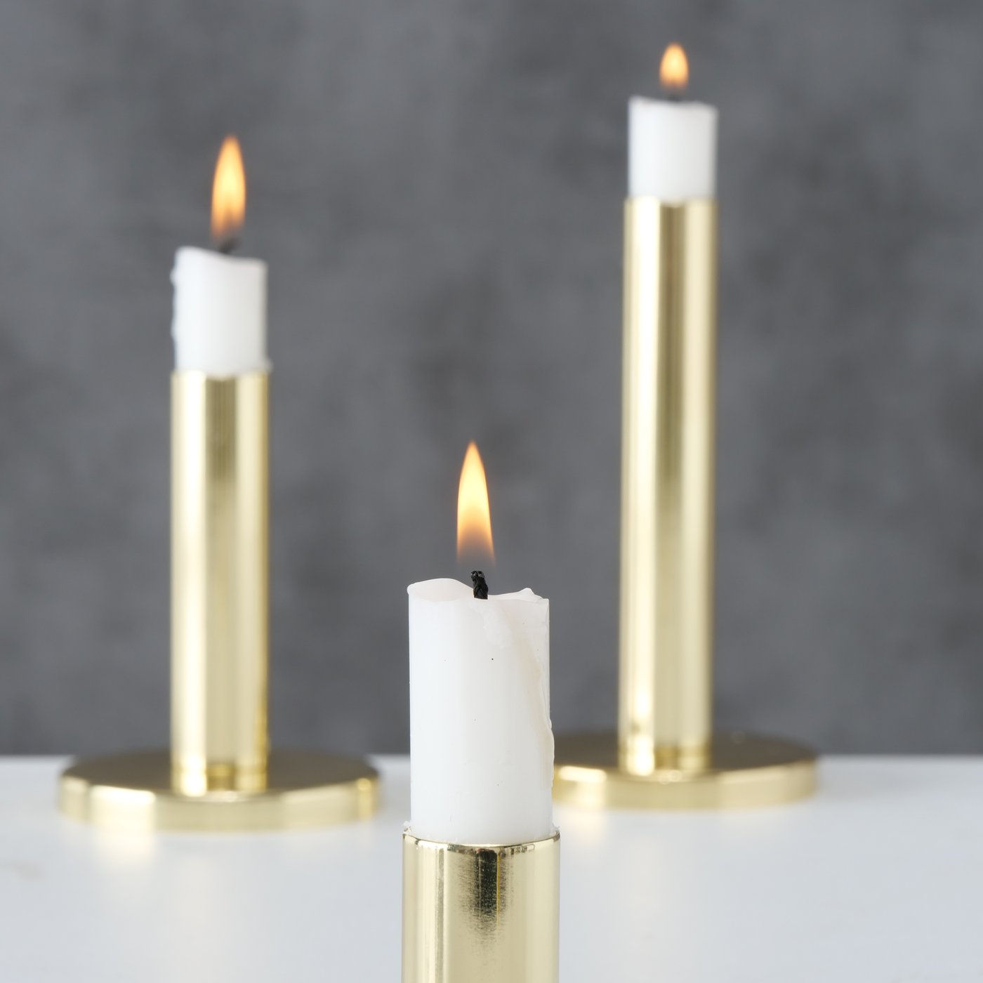 Kerzenhalter Aurea – Goldene Akzente für stilvolle Momente 3er Set