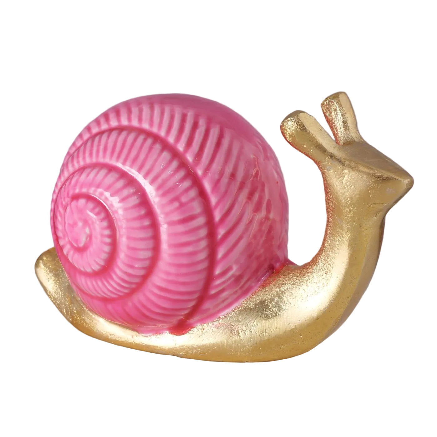 Solara Dekofigur Alu Schnecke Pink Gold