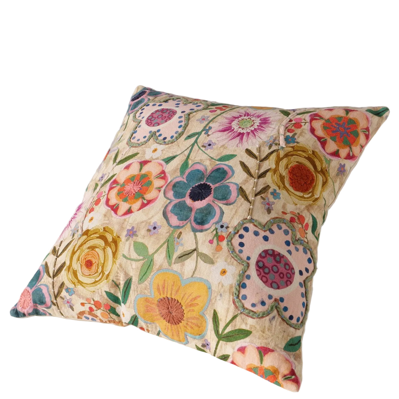 Kissen Fiora Blossina Quadrat Baumwolle Floral