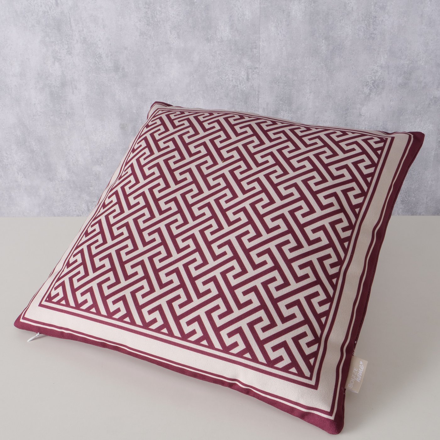 Kissen Palazzo mit abstraktem Ornament-Design 45x45 cm