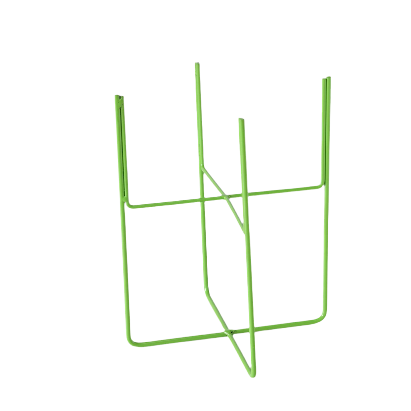 Kunstpflanze Efeutute im grünen Metalltopf mit Ständer Dekopflanze