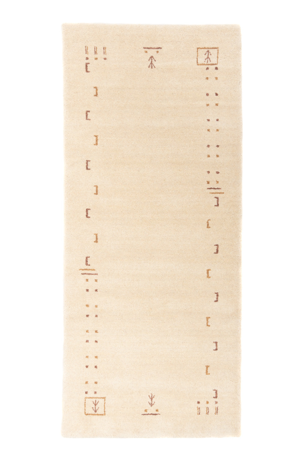 Gabbeh Teppich - Indus »Fenth« Läufer