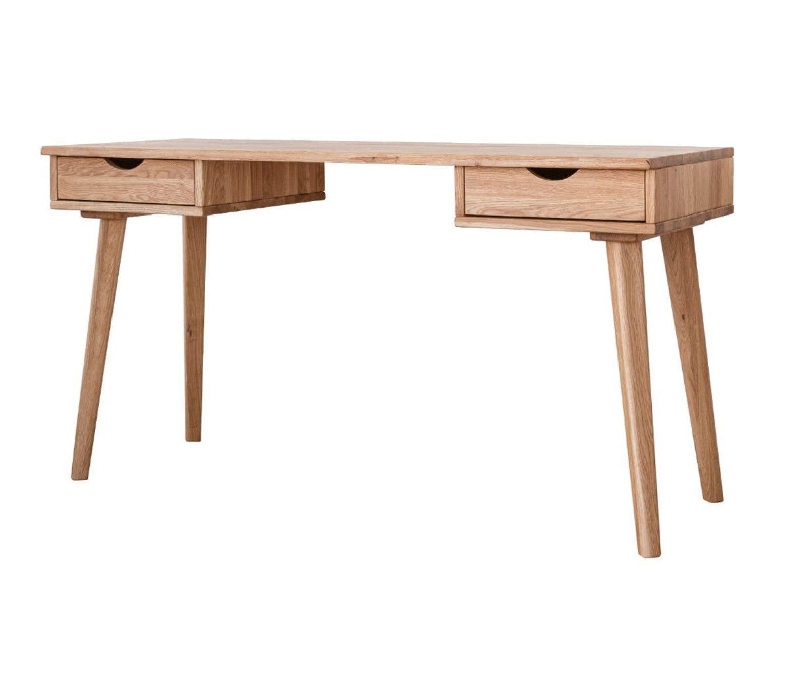 Savona Massivholz Eichentisch Schreibtisch 2.0